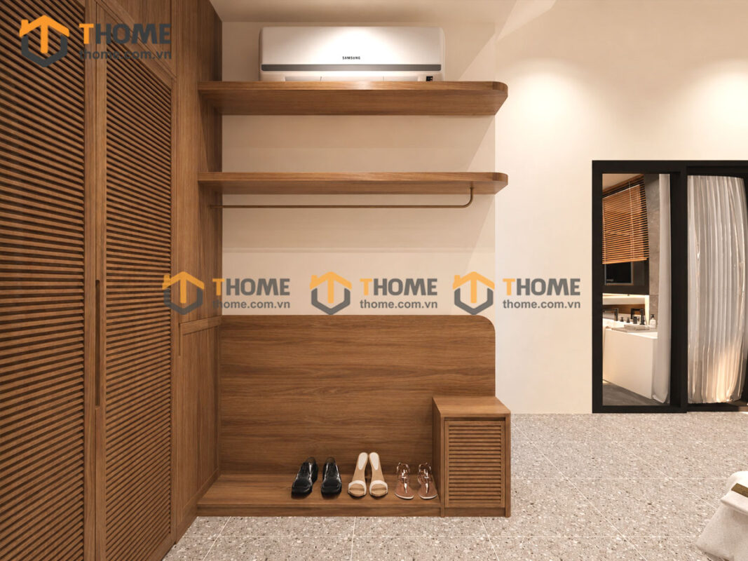 Hình Ảnh Thi Công Gỗ Sồi Tự Nhiên Nhà Anh Chung Hội An TTTC-54SN