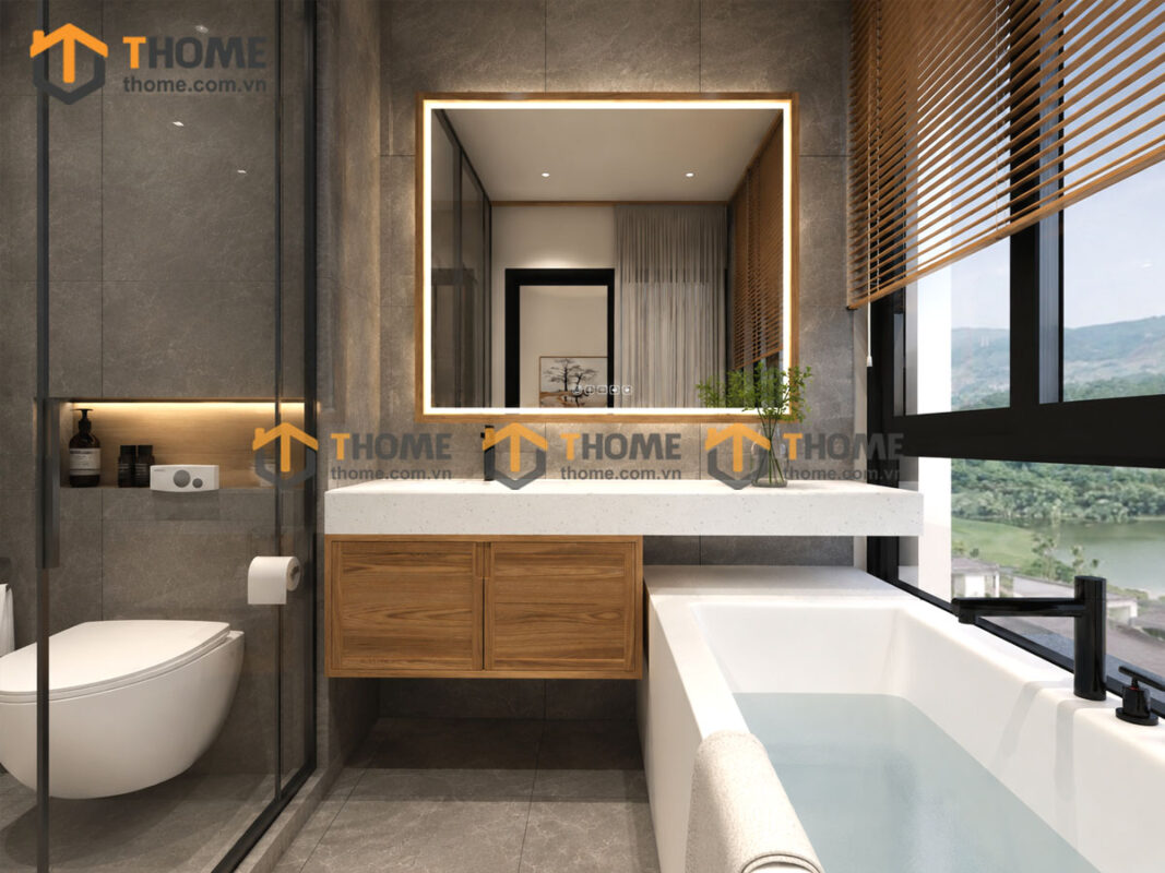 Hình Ảnh Thi Công Gỗ Sồi Tự Nhiên Nhà Anh Chung Hội An TTTC-54SN