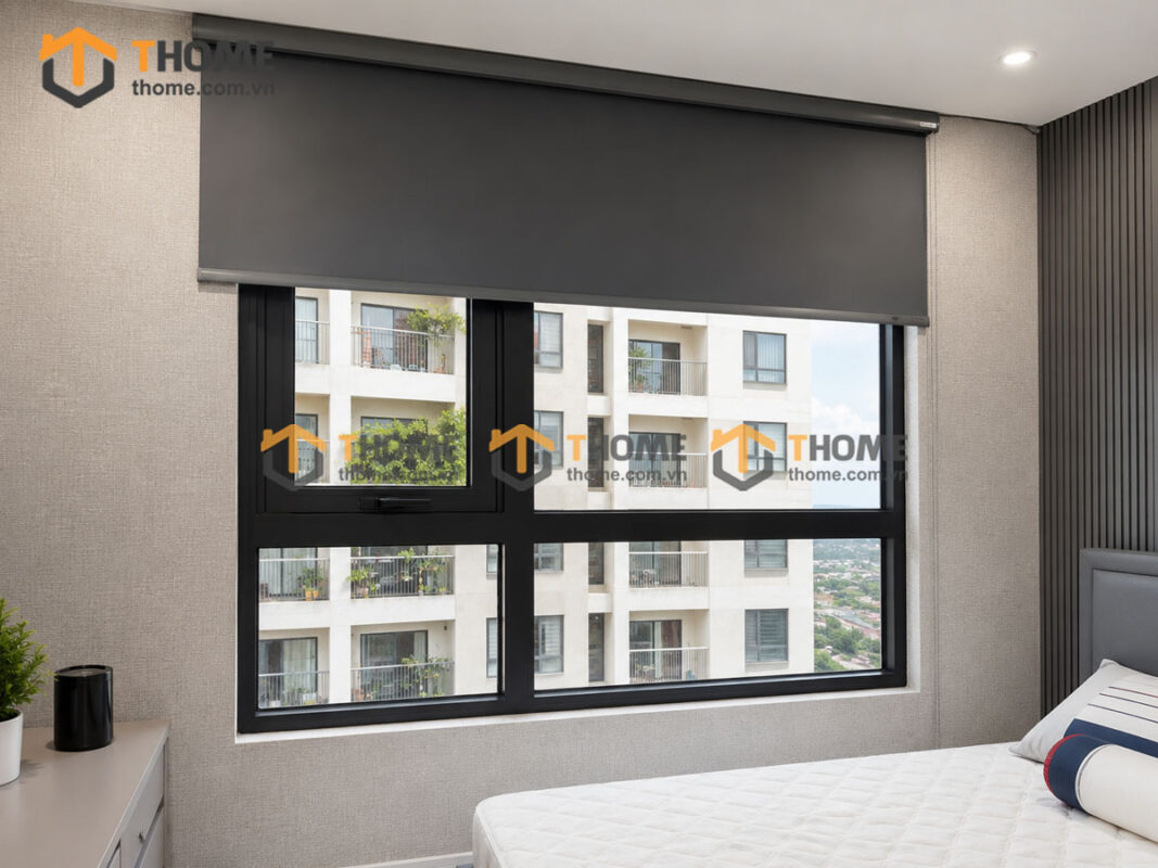 Rèm Tấm Kín Bằng Nhựa Nhiều Màu Sắc REM-04SN