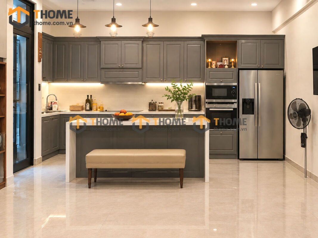 Thiết Kế Bộ Phòng Ăn Gỗ Sồi Tự Nhiên Số 10 Capri TKPA-10SN