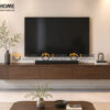 Tủ Tivi Treo Gỗ Sồi Tự Nhiên Nova Bo Hông TTVTT-09SN