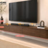 Tủ Tivi Treo Gỗ Sồi Tự Nhiên Nova Bo Hông TTVTT-09SN