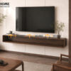 Tủ Tivi Treo Gỗ Sồi Tự Nhiên Nova Treo Truyền Thống TTVTT-08SN