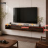 Tủ Tivi Treo Gỗ Sồi Tự Nhiên Nova Treo Truyền Thống TTVTT-08SN