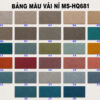 Vải Nỉ Cho Ghế Sofa Thớ Vải Nhỏ Nhập Khẩu Hàn Quốc Mã Số HQ-681