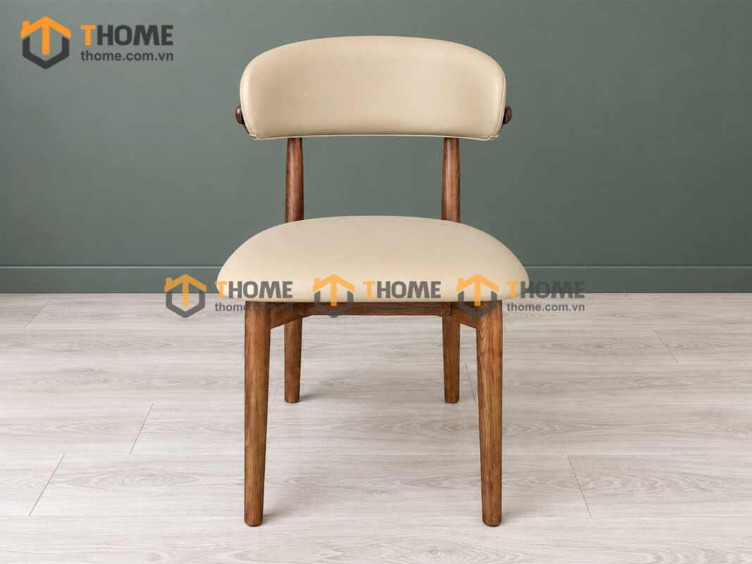 Ghế Ăn Gỗ Sồi Tự Nhiên Mặt Nệm Oleandro GHEMN-52SN