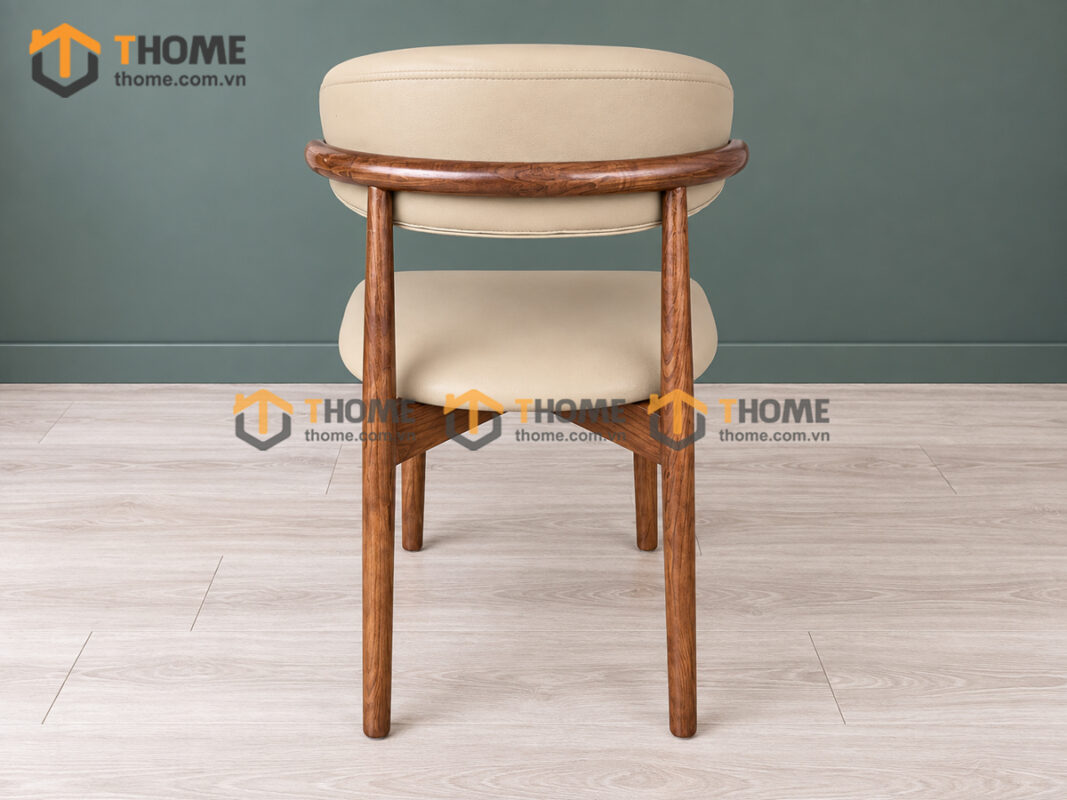 Ghế Ăn Gỗ Sồi Tự Nhiên Mặt Nệm Oleandro GHEMN-52SN