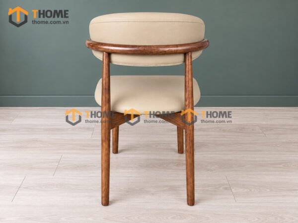 Ghế Ăn Gỗ Sồi Tự Nhiên Mặt Nệm Oleandro GHEMN-52SN