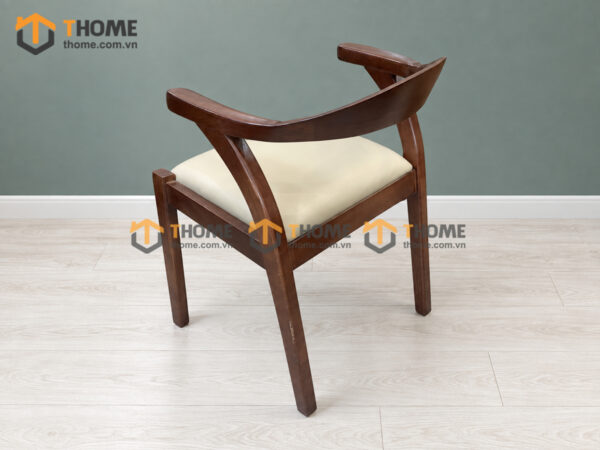 Ghế Ăn Gỗ Sồi Tự Nhiên Mặt Nệm Kennedy Kiểu Mới GHEMN-51SN