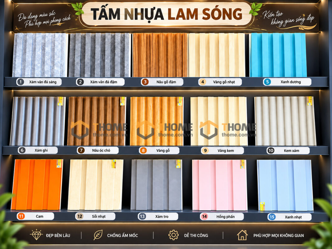 Tấm nhựa lam sóng bán chạy nhất